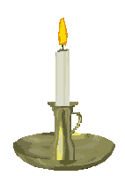 animated burning candle