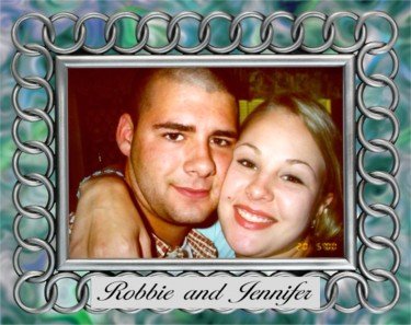 a photo of Robbie and Jennifer